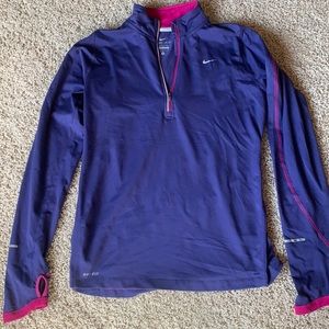 Nike purple and pink dri fit